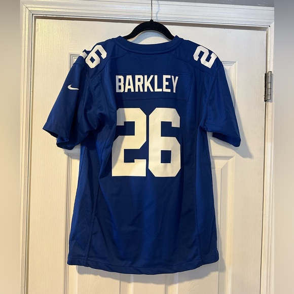 NFL Nike On Field Kids XL NYG Barkley Jersey - Picture 2 of 4